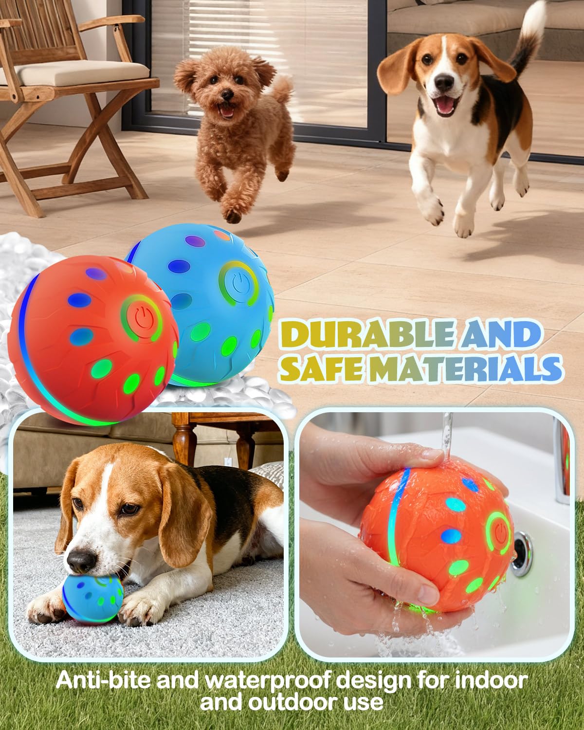 Interactive Dog Toys With Lights