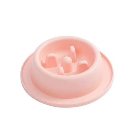 Pet Slow Eating Feeder Dog Bowl
