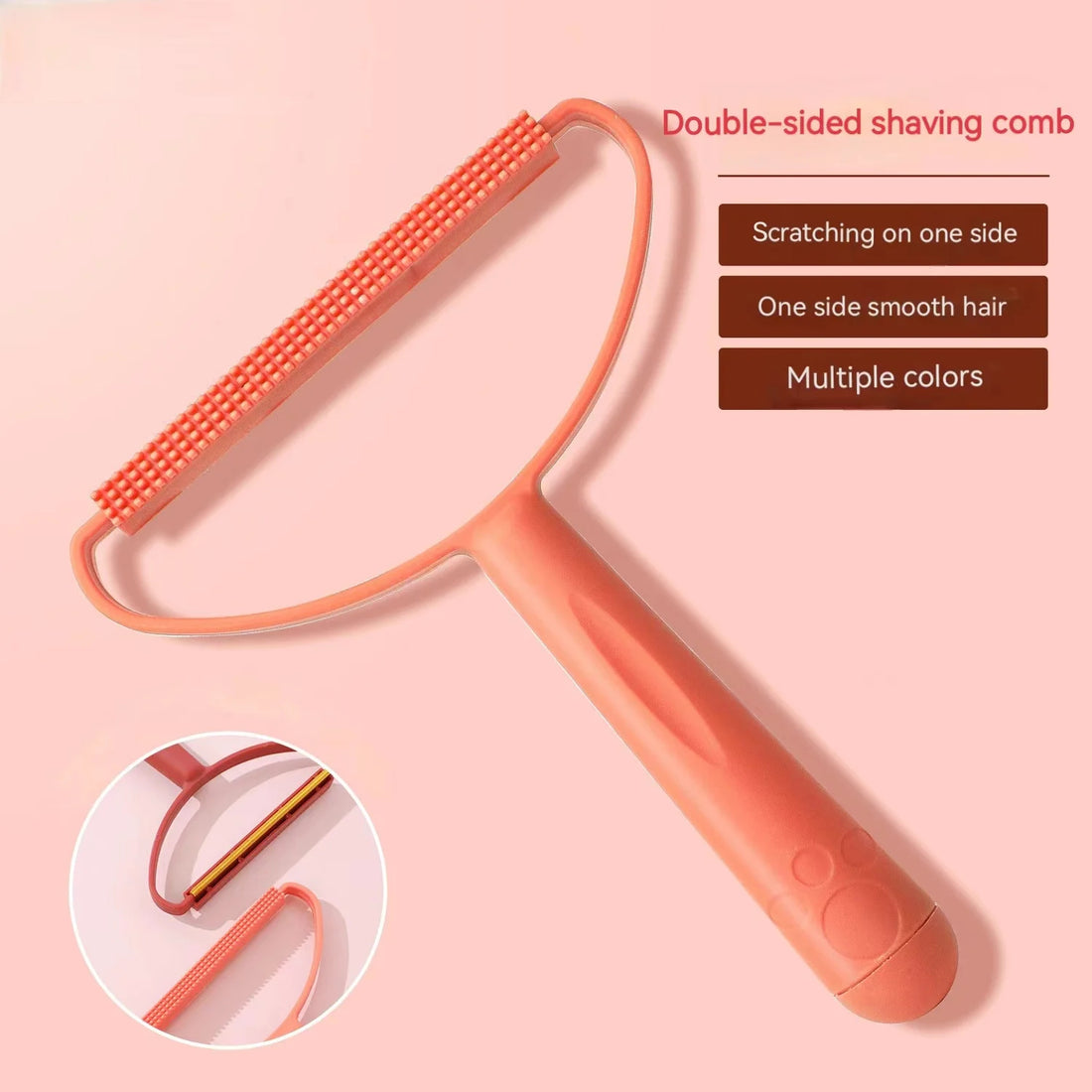 Portable Clothes Lint Roller Remover