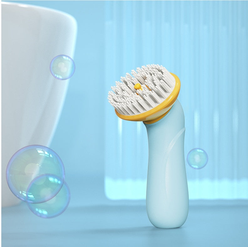 Make your Dog Beautiful with a Portable Bath Brush for Cleaning and Hair Grooming