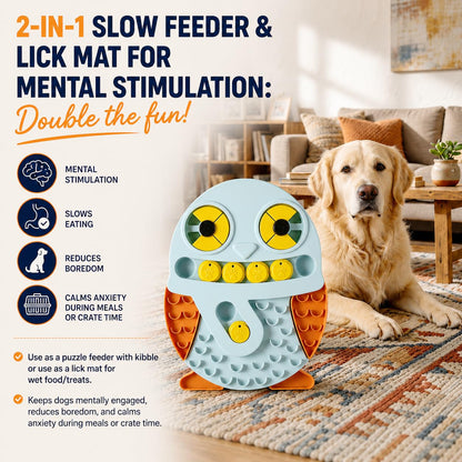 Slow Feeder Dog Bowl