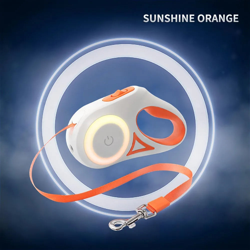 Fantastic Dog Leash with Built-in spotlight for Extra Safety