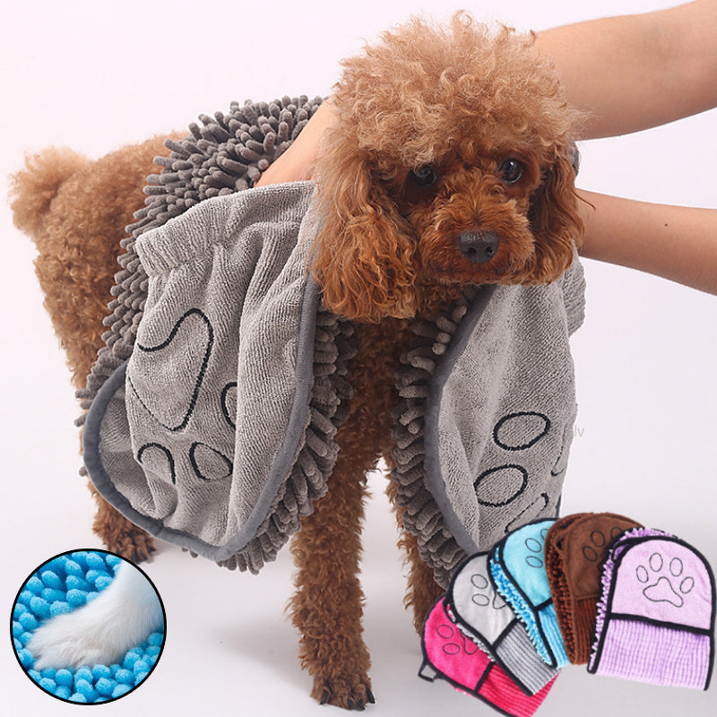 Luxurious Quick Drying Bath Towels for your Dog