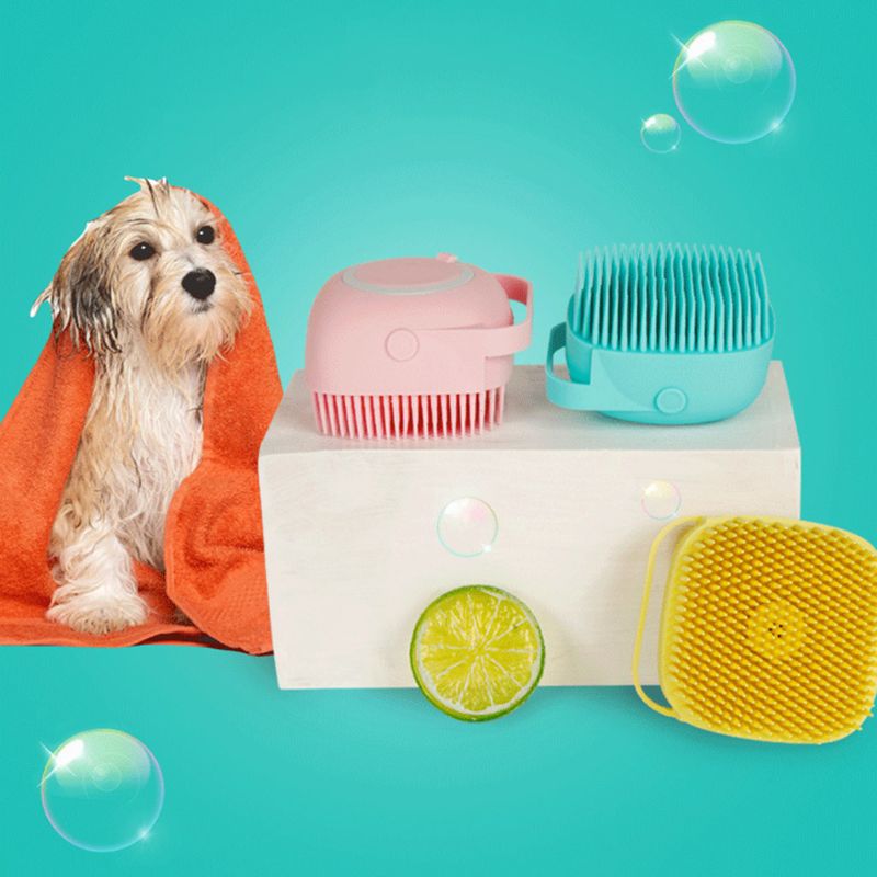 Fantastic Dog Bath Brush Comb for Cleaning