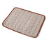 Dog cooling mat designed for pet comfort during summer heat, featuring breathable materials and a textured surface.