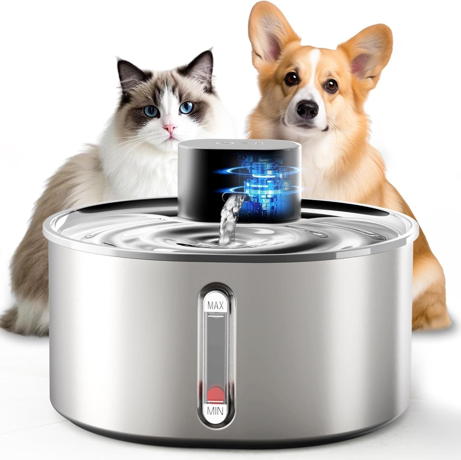Smart Pet Water Fountain Wireless Cat Dispenser