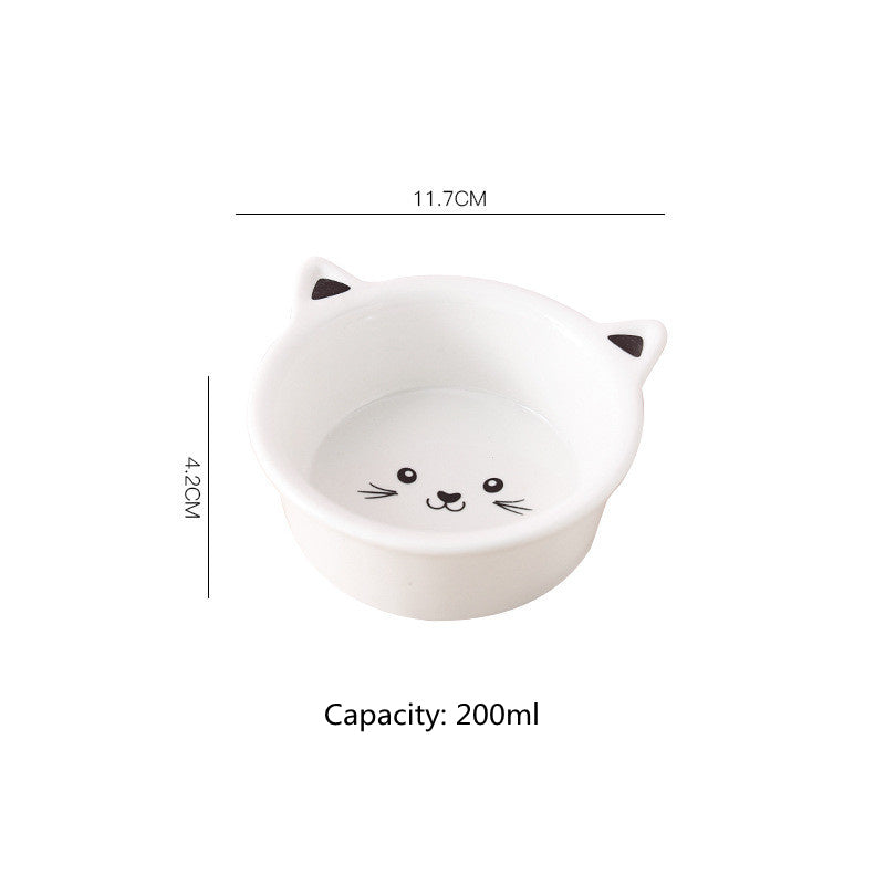 Feed Your Dog/Cat with Attractive Ceramic Bowl