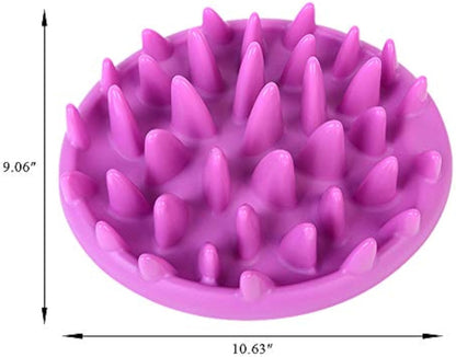 Cat Slow Feeder Bowl Anti-Choking Interactive Puzzle