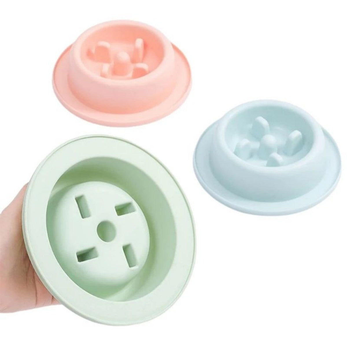 Pet Slow Eating Feeder Dog Bowl