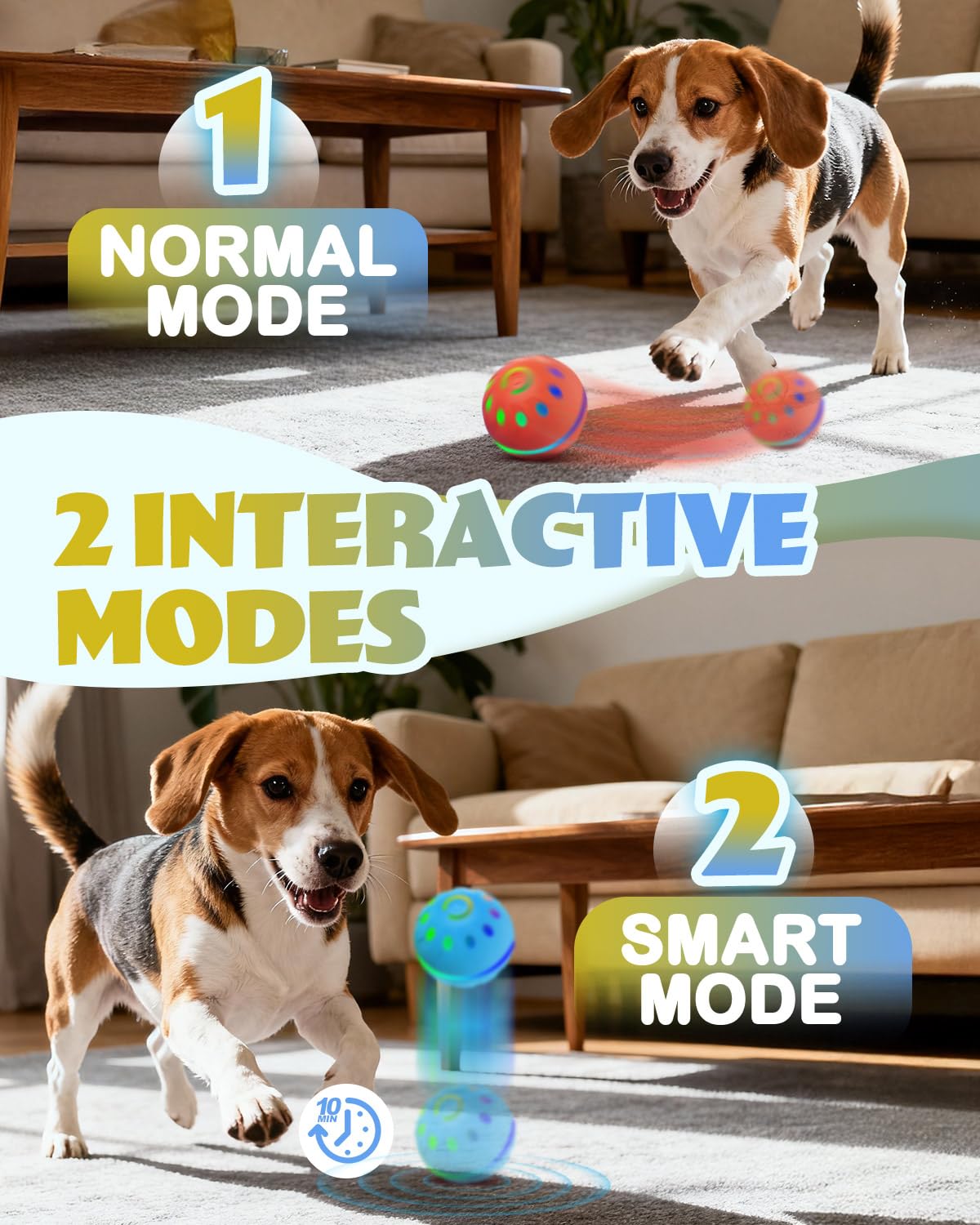 Interactive Dog Toys With Lights